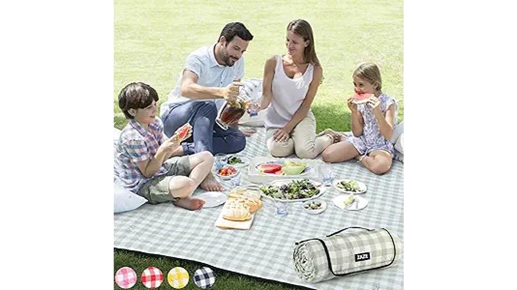 extra large waterproof picnic blanket