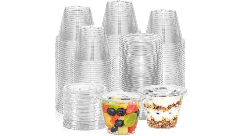 fifty clear cup sets