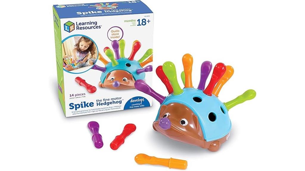 fine motor hedgehog toy
