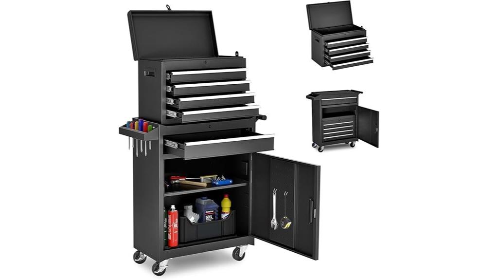 five drawer garage tool chest