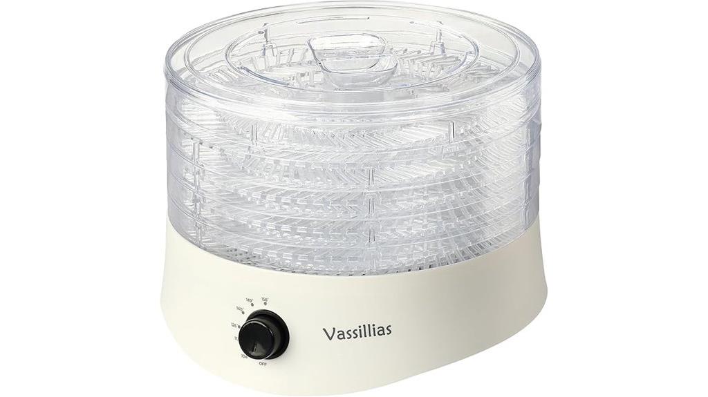 five rack food dehydrator