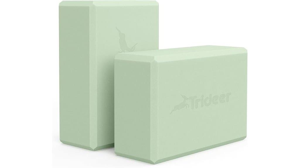 foam yoga blocks pair