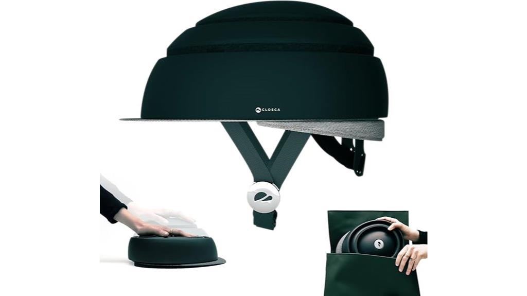 foldable adult helmet with visor
