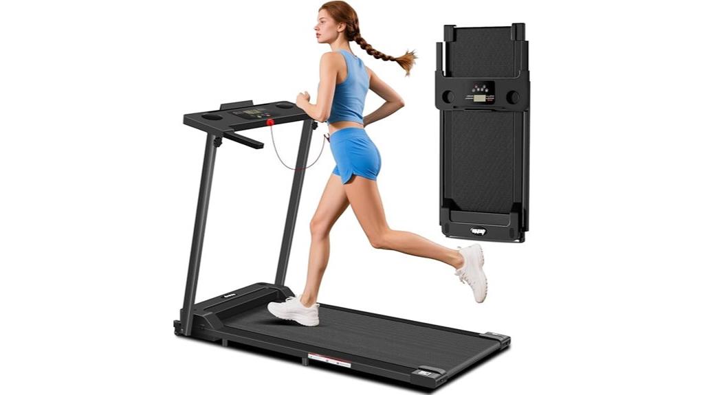foldable home treadmill capacity