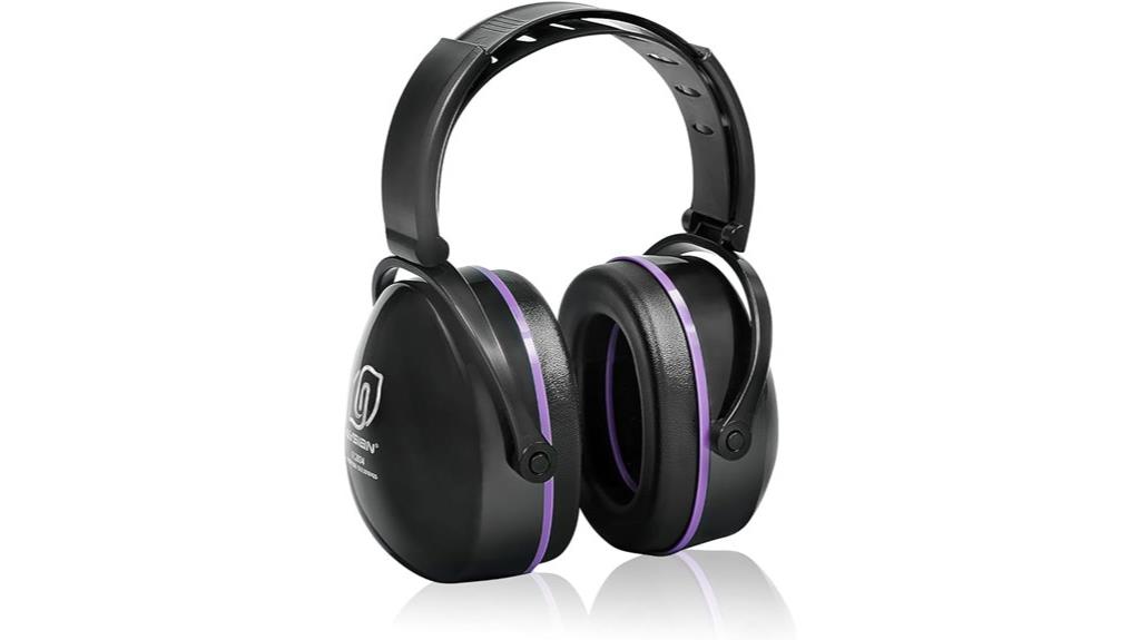 foldable noise canceling ear muffs