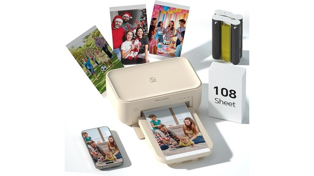 four by six photo printer