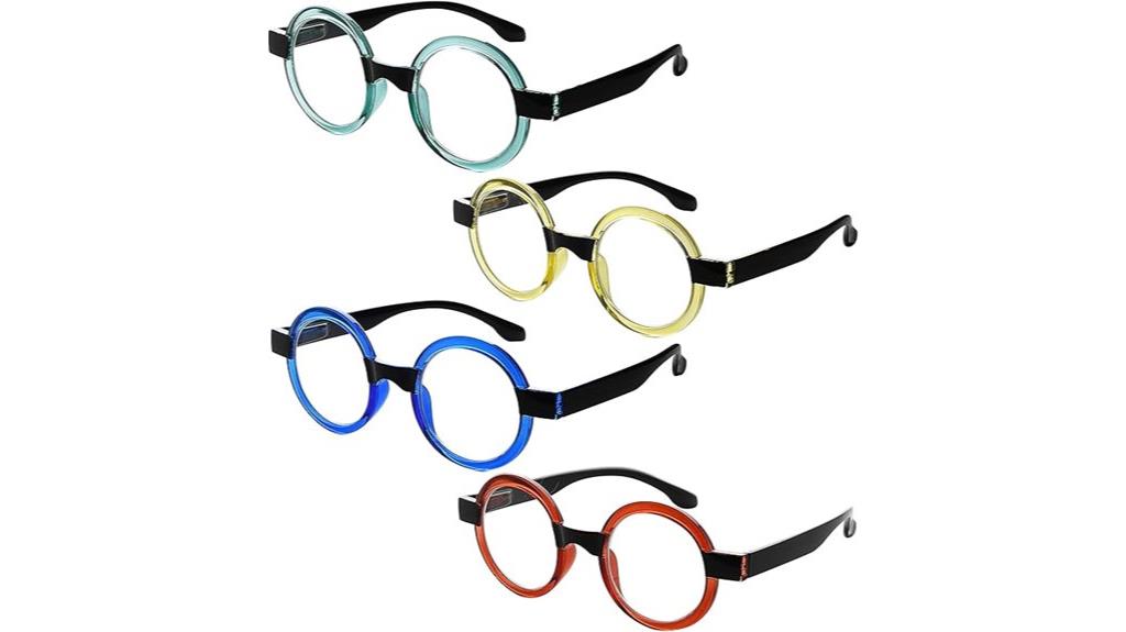 four pack reading glasses
