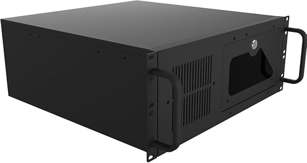 four unit server enclosure