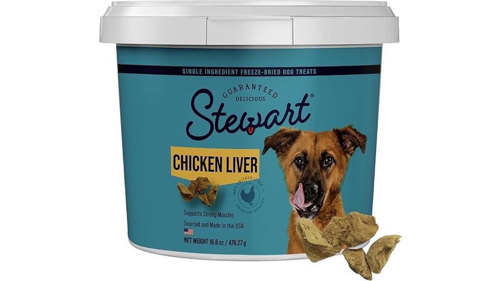 freeze dried chicken liver