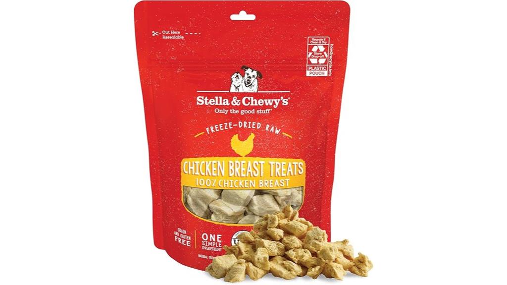 freeze dried raw chicken treats