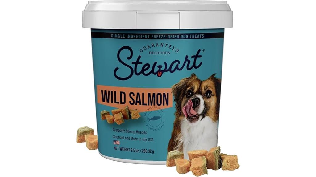 freeze dried salmon dog treats