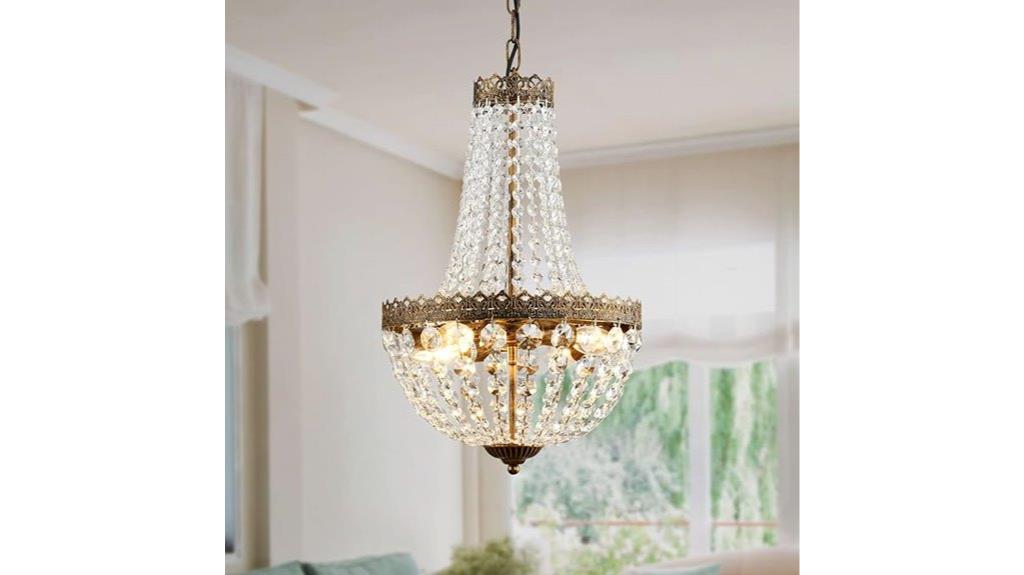 french empire crystal chandelier