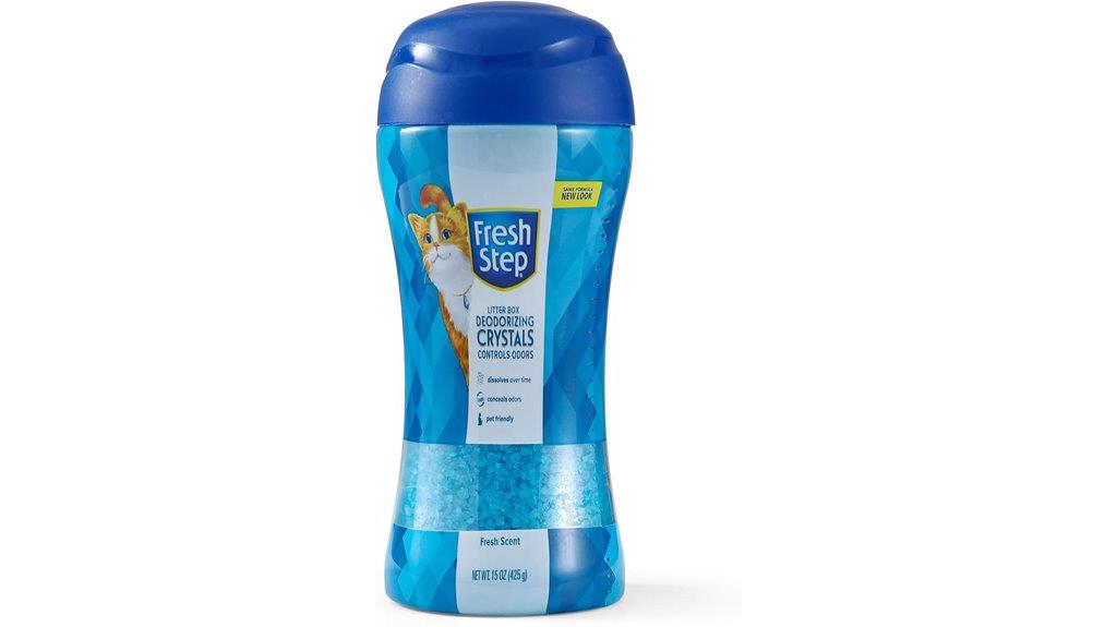 fresh scent crystal litter
