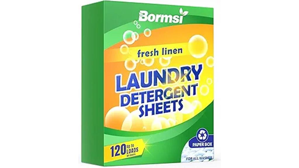 fresh scent laundry sheets
