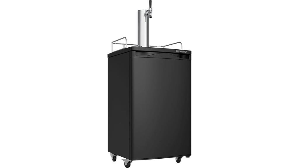 full sized kegerator beer cooler