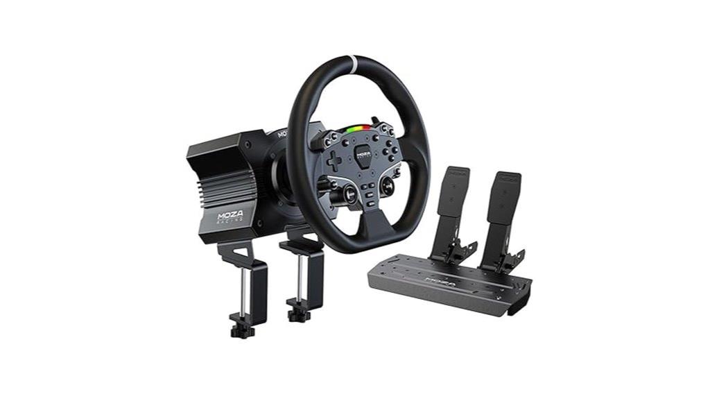gaming racing simulator setup