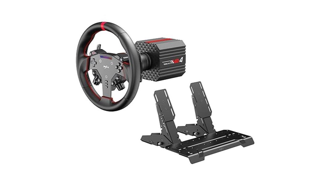 gaming racing wheel set