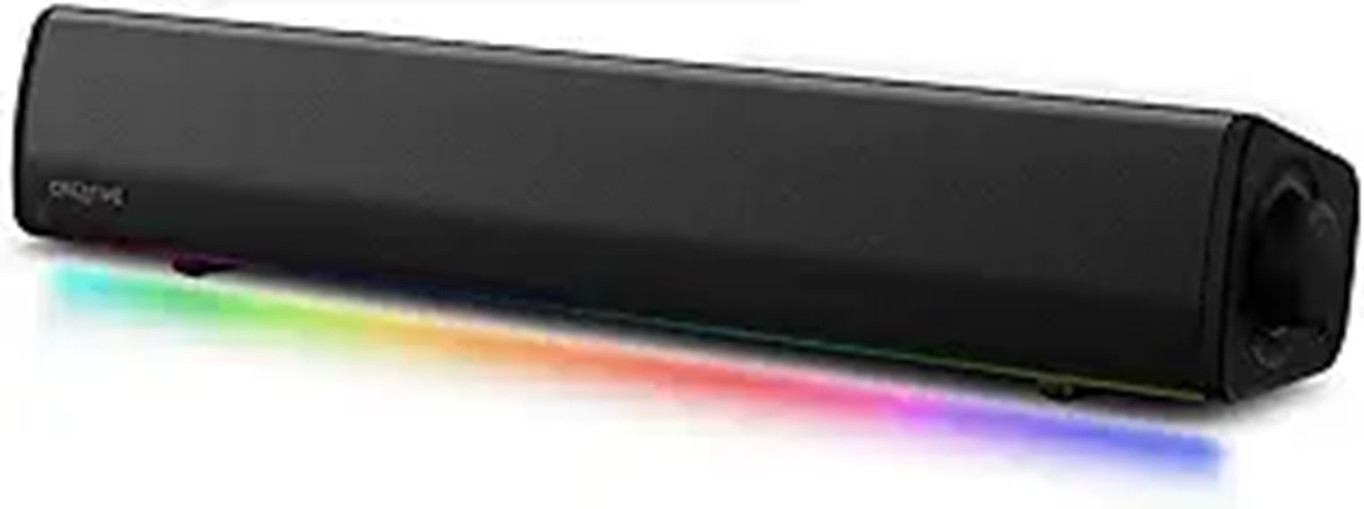 gaming soundbar with usb