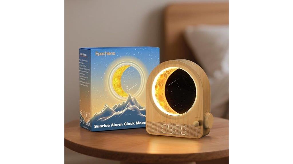 gentle wake up with ambient light
