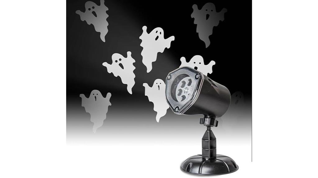 ghost themed rotating projector