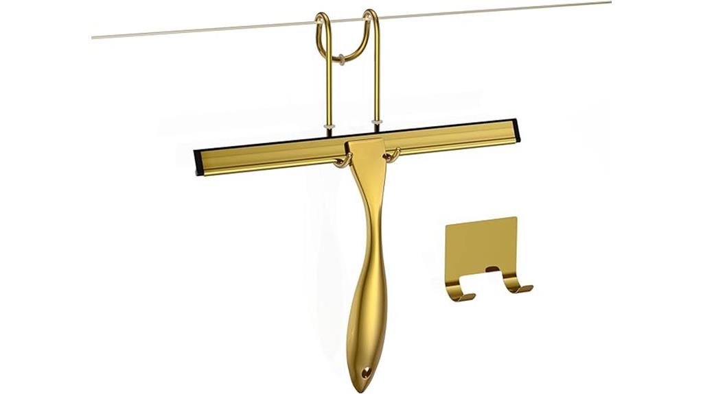 gold stainless steel squeegee