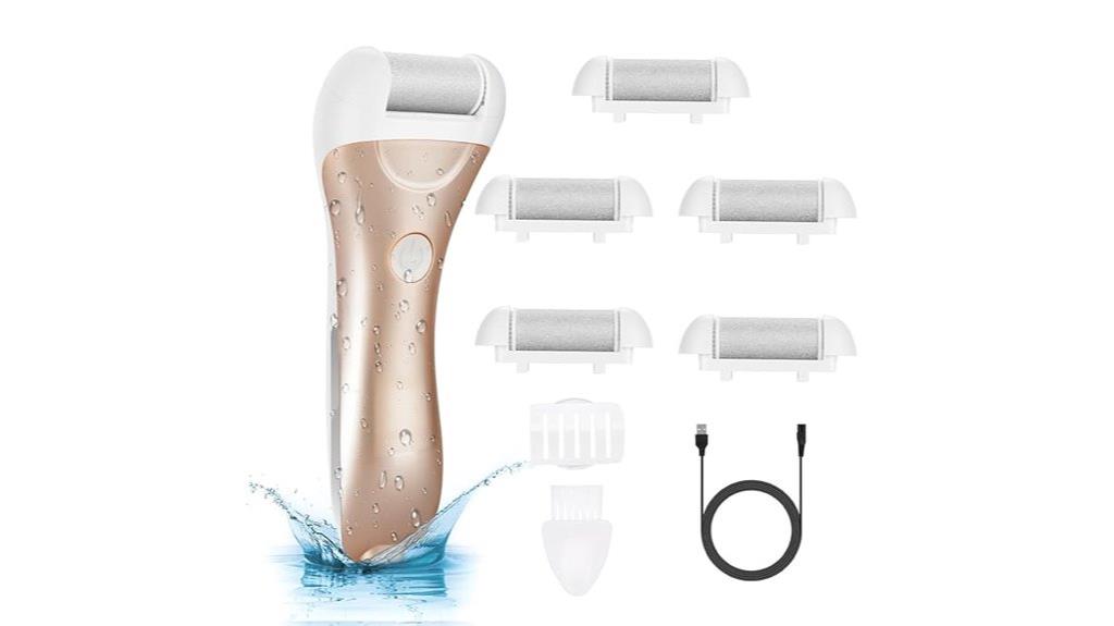 golden electric foot file