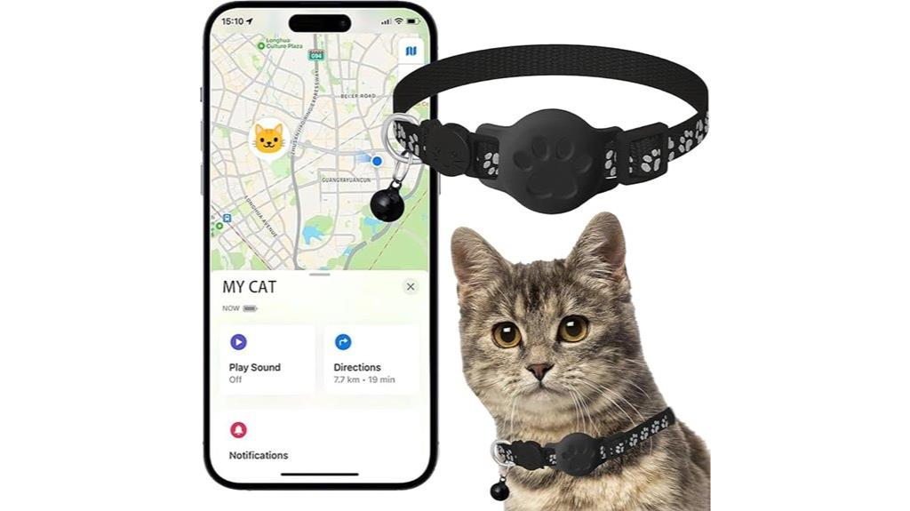 gps cat collar ios
