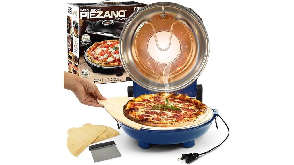 granitestone crispy pizza oven