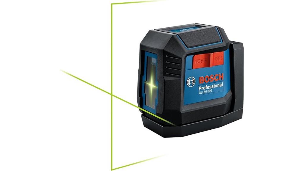 green beam cross line laser
