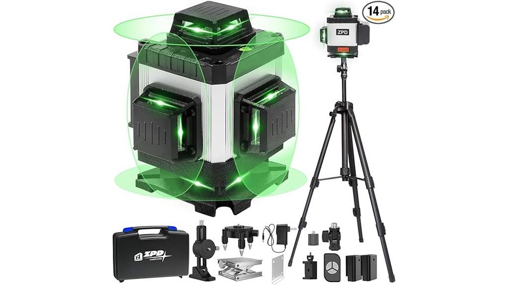 green laser with tripod