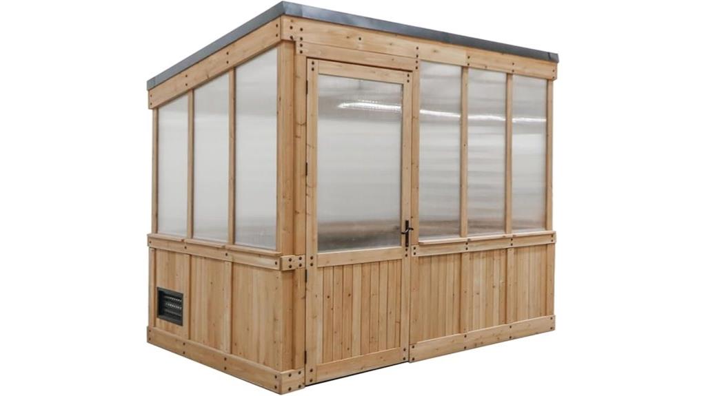 greenhouse kit for backyard