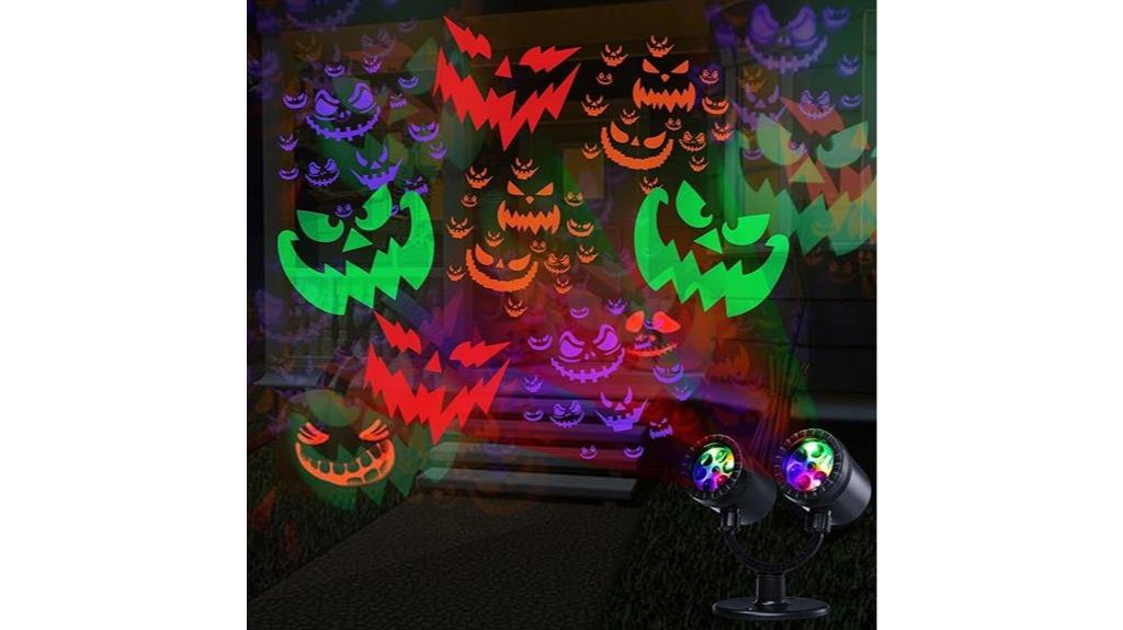halloween projector with timer