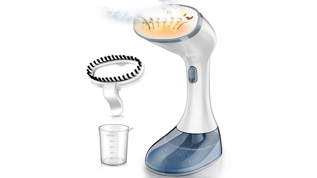 handheld garment steamer three settings