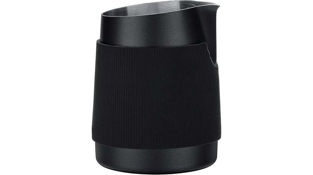 handleless stainless steel pitcher