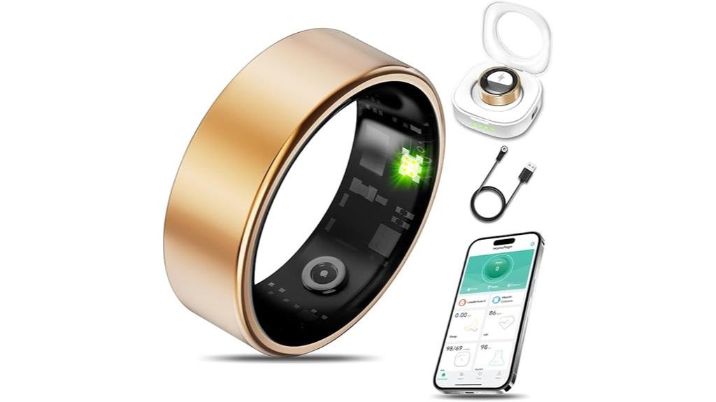 health ring with heart monitoring