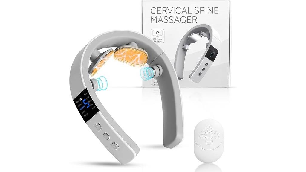 heat enabled neck pain relief