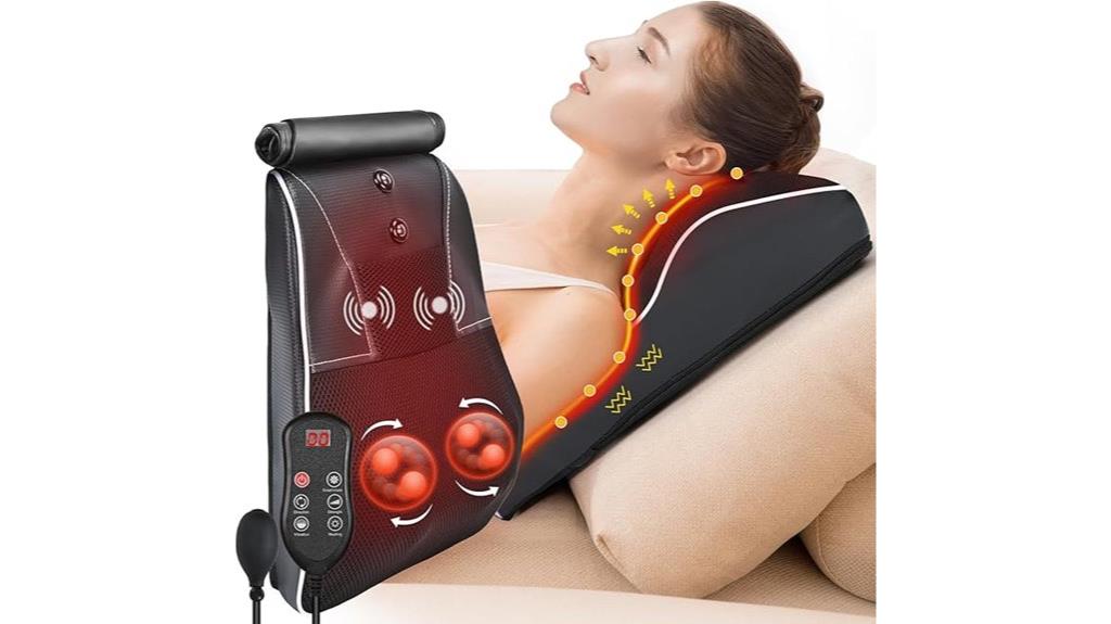 heat equipped neck massage