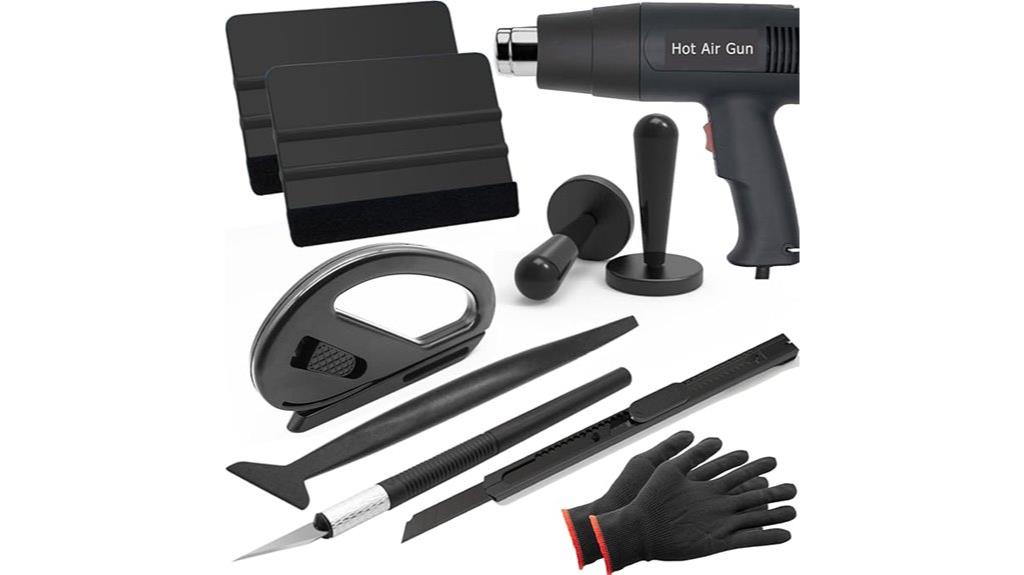 heat gun for vinyl wrapping