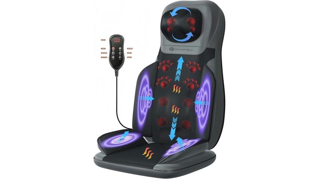 heated shiatsu full back