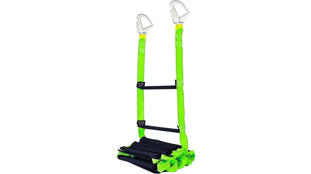 heavy duty 16 7 ft fire ladder