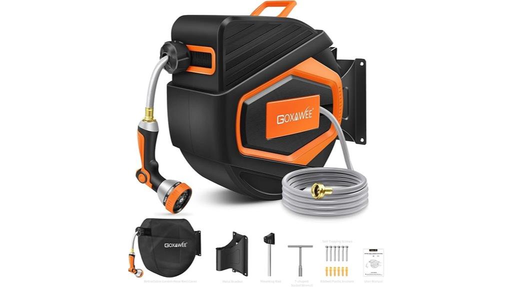 heavy duty wall mounted reel