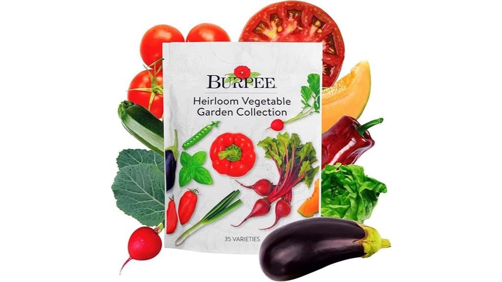 heirloom vegetable seeds pack