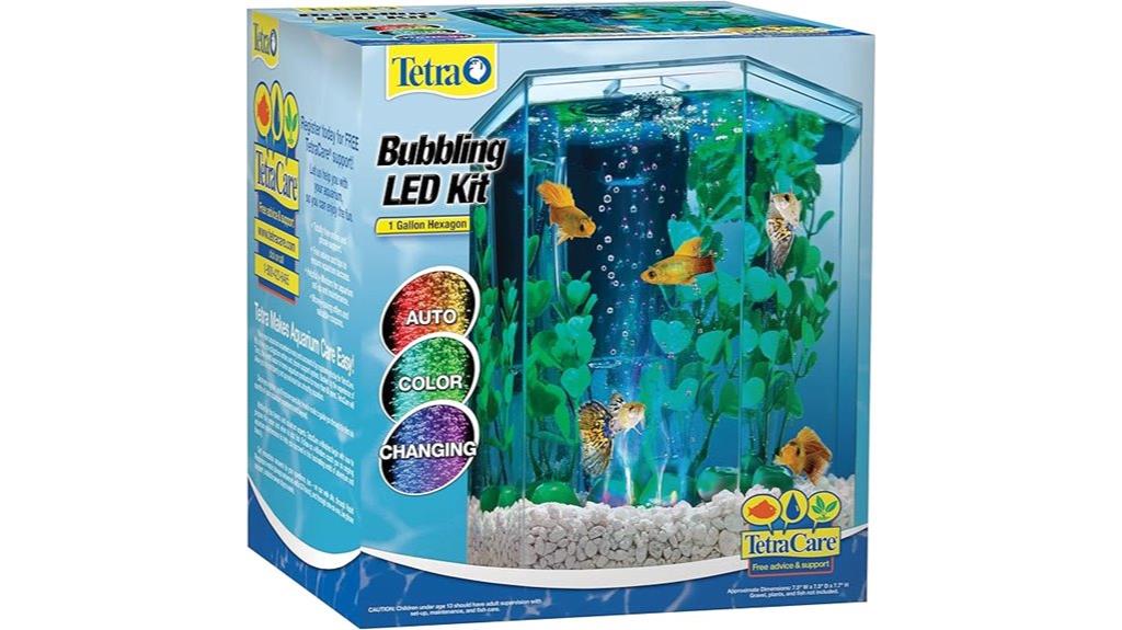 hexagon led aquarium kit