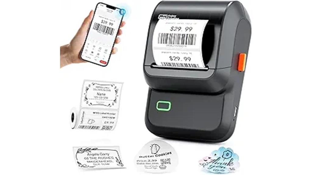 high capacity bluetooth label maker