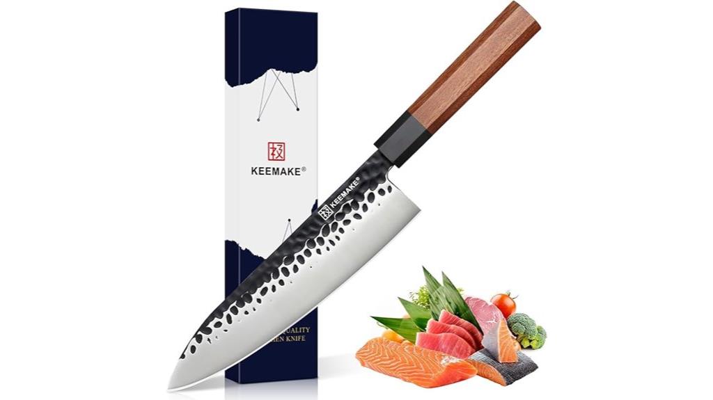 high carbon steel chef knife