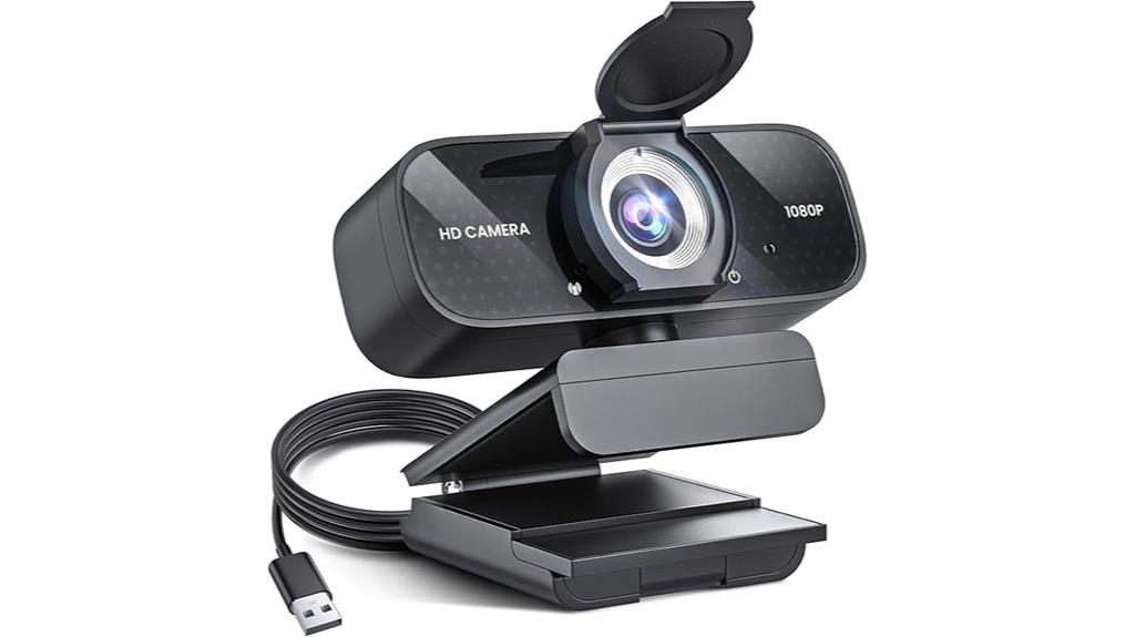high definition webcam with privacy
