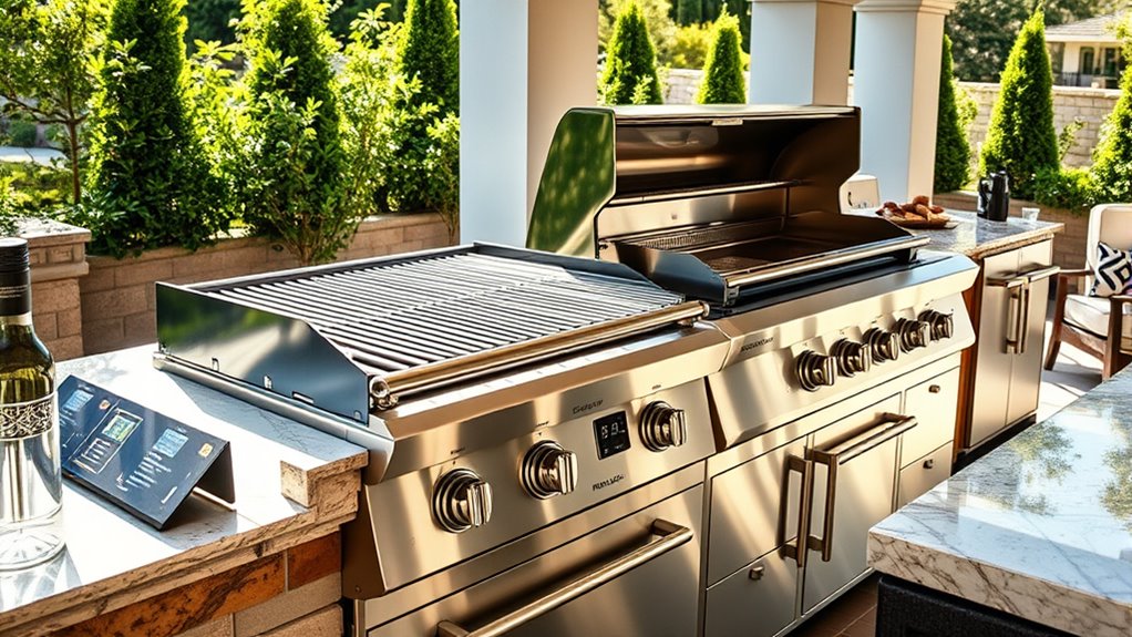high end grill selection criteria