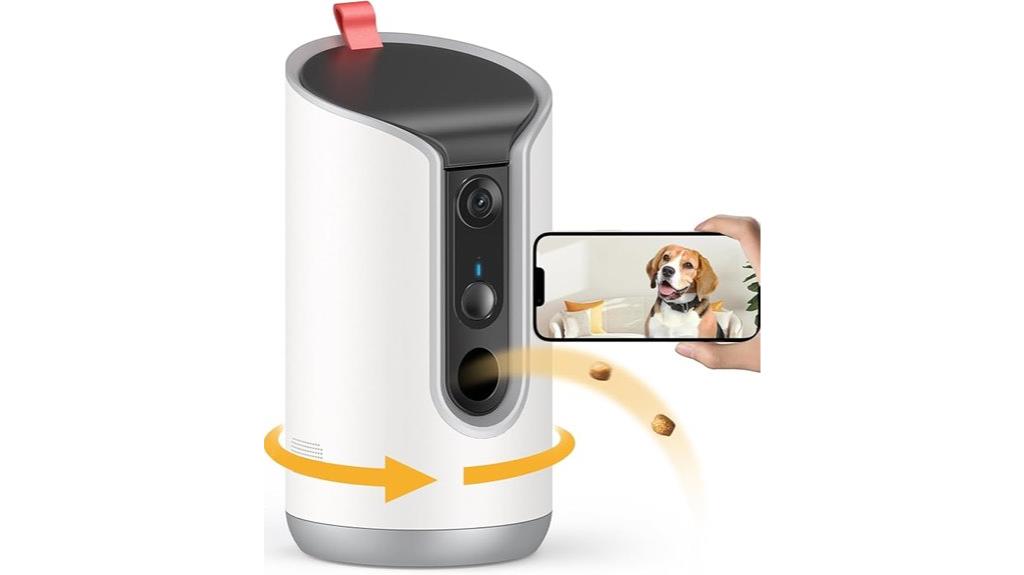 high resolution camera with dispenser