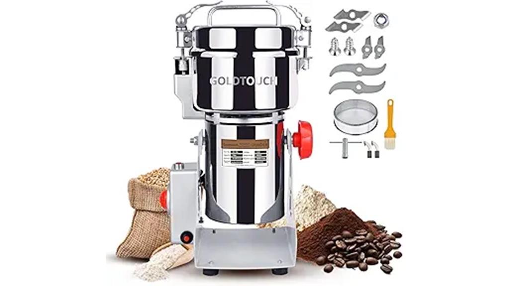 high speed grain mill