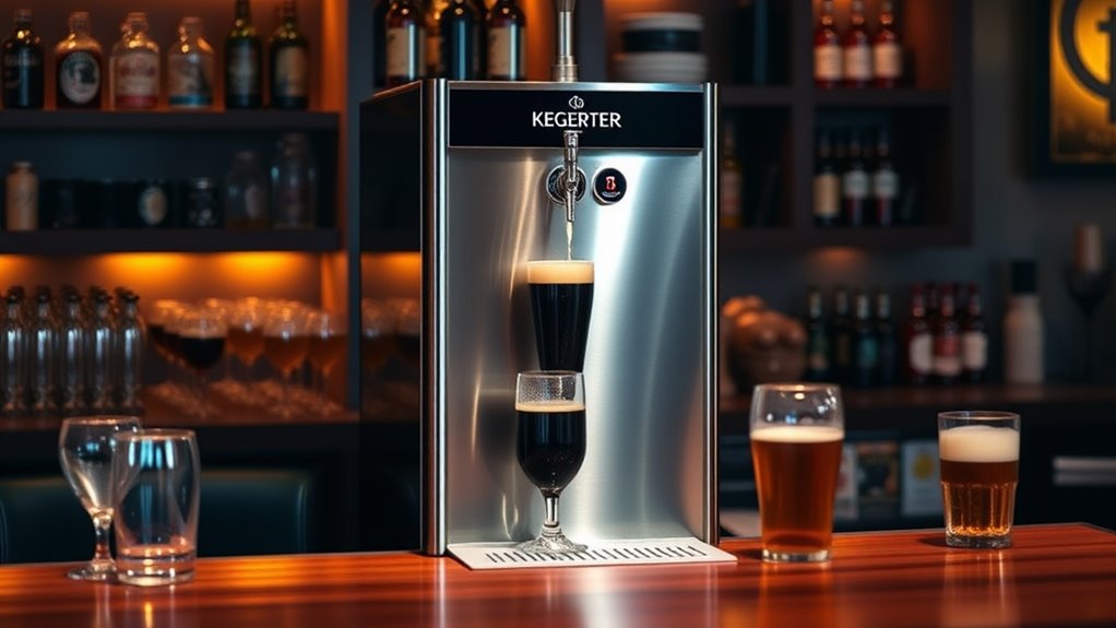 home bar kegerator essentials